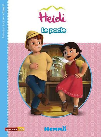 Couverture du livre « Heidi Tome 5 : le pacte » de Marie-Francoise Perat aux éditions Hemma