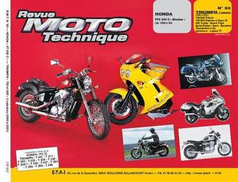 Couverture du livre « Rmt 93.2 honda vt 600/triumph 750-900 » de Etai aux éditions Etai