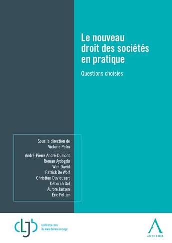 Couverture du livre « Le nouveau droit des sociétés en pratique : questions choisies » de Victoria Palm et Collectif aux éditions Anthemis