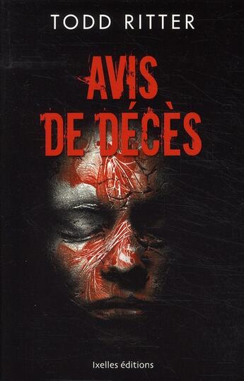 Couverture du livre « Avis de décès » de Todd Ritter aux éditions Ixelles