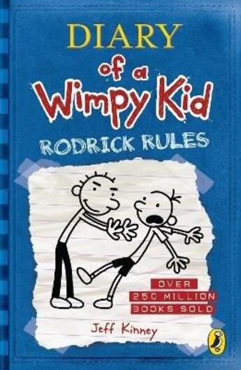 Couverture du livre « Diary of a wimpy kid - rodrick rules » de Jeff Kinney aux éditions Puffin Uk