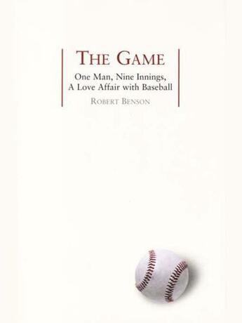 Couverture du livre « The Game » de Benson Robert aux éditions Penguin Group Us