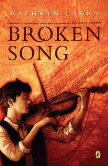 Couverture du livre « Broken Song » de Kathryn Lasky aux éditions Penguin Group Us