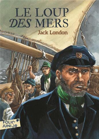 Couverture du livre « Le loup des mers » de Jack London aux éditions Gallimard-jeunesse