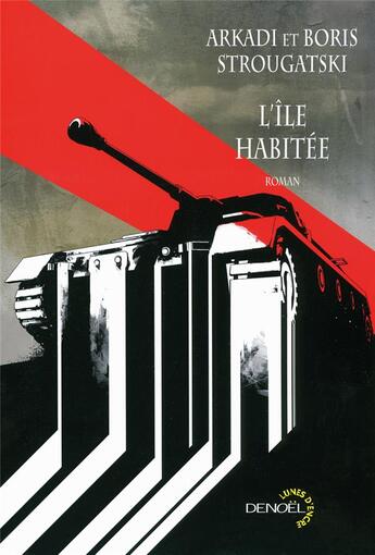 Couverture du livre « L'île habitée » de Strougatski A B aux éditions Denoel