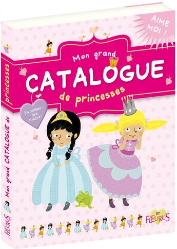 Couverture du livre « Mon grand catalogue de princesses » de  aux éditions Fleurus