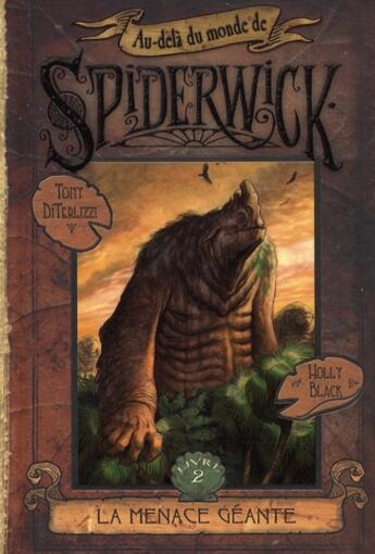 Couverture du livre « Au-delà du monde de Spiderwick cycle II Tome 2 » de Holly Black et Tony Di Terlizzi aux éditions Pocket Jeunesse