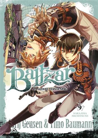 Couverture du livre « Baltzar ; la guerre dans le sang Tome 9 » de Michitsune Nakajima aux éditions Meian