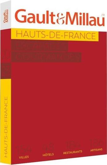 Couverture du livre « Hauts de France 2024 : Escapades Gourmandes » de Gaultetmillau aux éditions Gault&millau