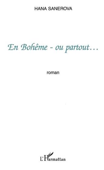 Couverture du livre « EN BOHÃ » de Hana Saranova aux éditions L'harmattan