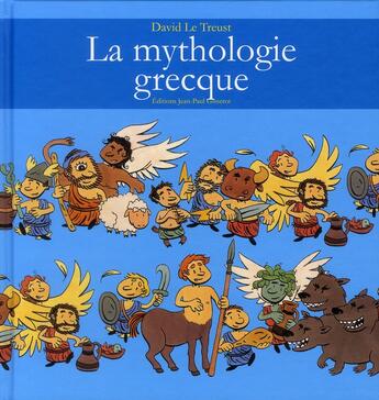 Couverture du livre « La mythologie grecque » de David Le Treust aux éditions Gisserot