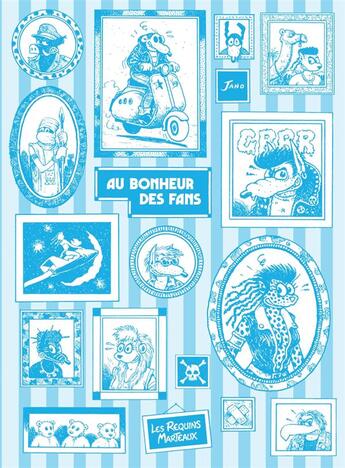 Couverture du livre « Au bonheur des fans » de Jano aux éditions Requins Marteaux
