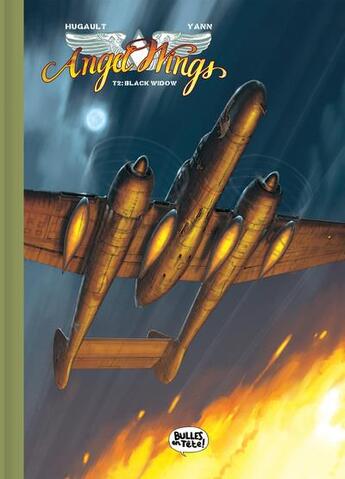 Couverture du livre « Angel wings Tome 2 : Black Widow » de Yann et Romain Hugault aux éditions Bulles En Tete