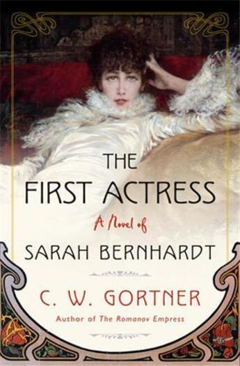 Couverture du livre « The first actress » de Gortner C W aux éditions Random House Us