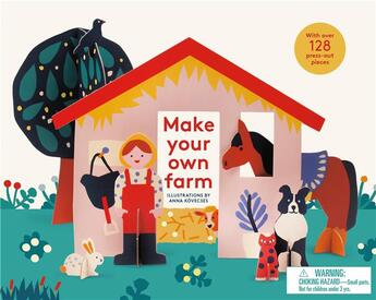 Couverture du livre « Make your own farm » de Kovecses Anna aux éditions Laurence King