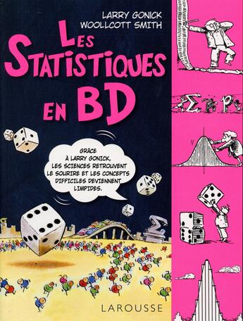 Couverture du livre « Les statistiques en BD » de  aux éditions Larousse