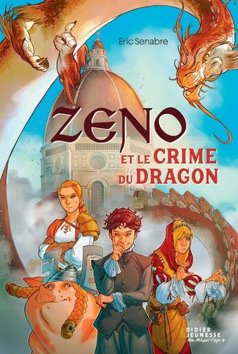 Couverture du livre « Zeno et le crime du dragon » de Eric Senabre aux éditions Didier Jeunesse