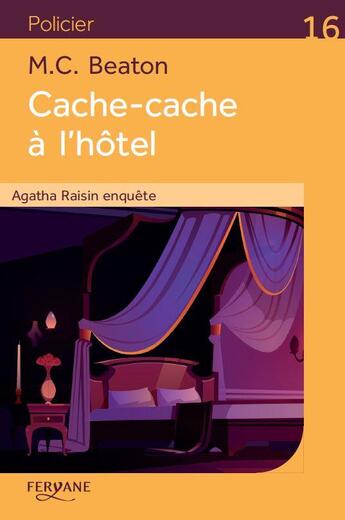 Couverture du livre « Cache-cache a l'hôtel » de M. C. Beaton aux éditions Feryane