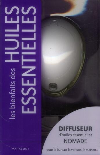 Couverture du livre « Huiles essentielles ; coffret » de Fabienne Millet aux éditions Marabout