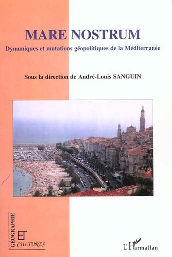 Couverture du livre « Revue Geographie Et Cultures » de Andre-Louis Sanguin aux éditions L'harmattan