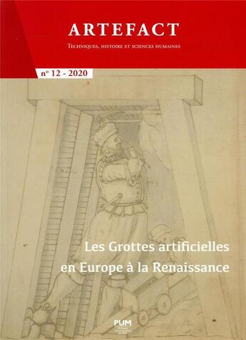 Couverture du livre « Les grottes artificielles en europe a la renaissance » de Bentz/Frommel aux éditions Pu Du Mirail