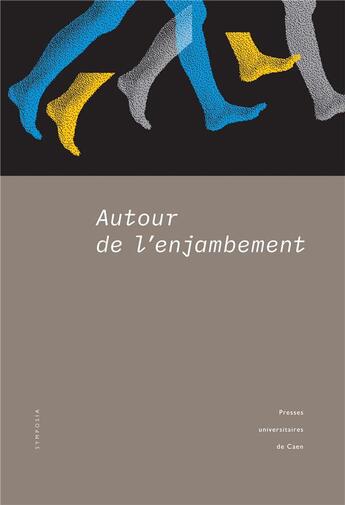 Couverture du livre « Autour de l'enjambement » de Anne-Iris Munoz aux éditions Pu De Caen