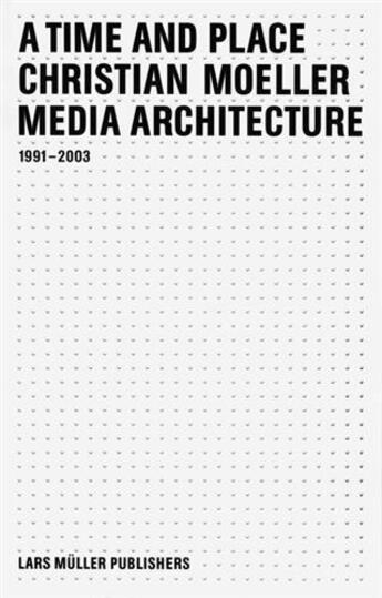 Couverture du livre « Christian moller media architecture » de Muller aux éditions Lars Muller