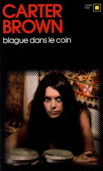 Couverture du livre « Blague dans le coin » de Carter Brown aux éditions Gallimard