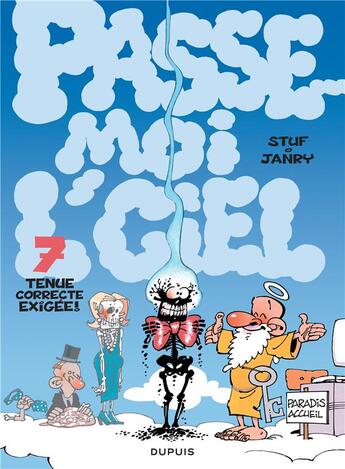 Couverture du livre « Passe-moi l'ciel Tome 7 : tenue correcte exigée » de Stuf et Janry aux éditions Dupuis