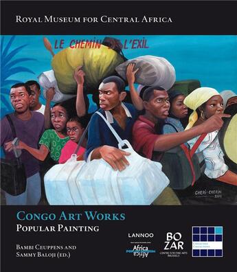 Couverture du livre « Congo art works ; popular painting » de  aux éditions Lannoo