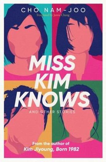 Couverture du livre « MISS KIM KNOWS AND OTHER STORIES » de Cho Nam-Joo aux éditions Simon & Schuster