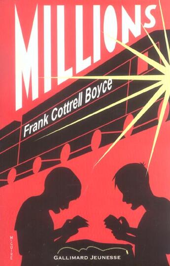 Couverture du livre « Millions » de Frank Cottrell Boyce aux éditions Gallimard-jeunesse