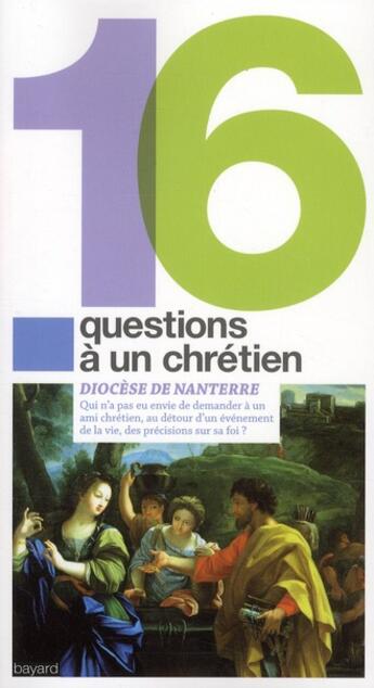 Couverture du livre « Questions à un chrétien » de  aux éditions Bayard