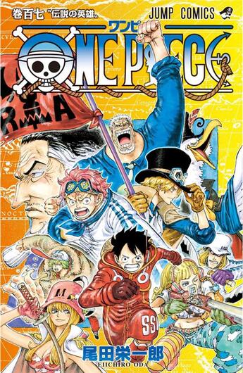 Couverture du livre « One Piece - édition originale Tome 107 » de Eiichiro Oda aux éditions Glenat