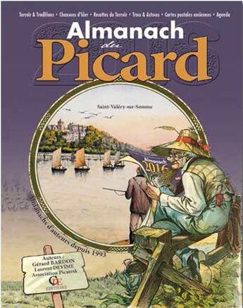 Couverture du livre « Almanach du picard 2016 » de Gerard Bardon / Asso aux éditions Communication Presse Edition