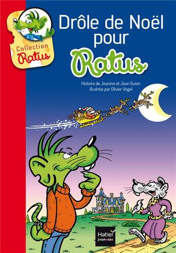 Couverture du livre « Drôle de Noël pour Ratus » de Jean Guion aux éditions Hatier