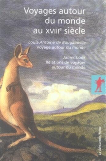 Couverture du livre « Coffret voyages autour du monde au xviiie siecle » de Bougainville/Cook aux éditions La Decouverte