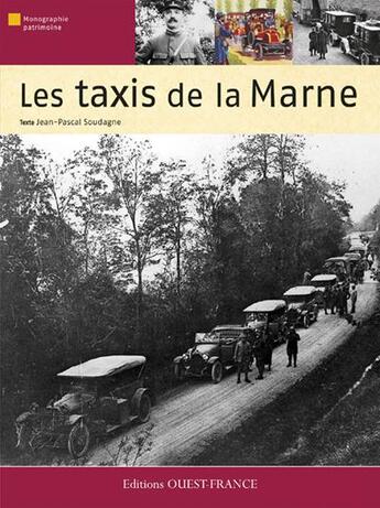 Couverture du livre « Les taxis de la Marne » de Soudagne-Le Corre-Me aux éditions Ouest France