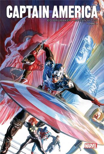 Couverture du livre « Captain America par Brubaker Tome 4 » de Ed Brubaker et Steve Epting aux éditions Panini