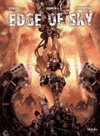 Couverture du livre « Edge of sky t.1 » de Fabrizio Cosentino et Christian Simon et Erkol Fuat aux éditions Makaka