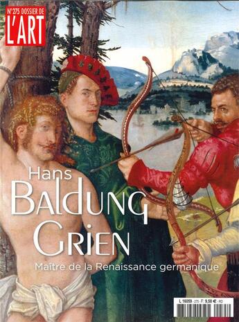 Couverture du livre « Dossier de l'art n 275 hans baldung grien - decembre 2019 » de  aux éditions Faton Revue