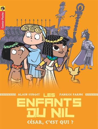 Couverture du livre « Les enfants du Nil Tome 2 » de Surget/Parme aux éditions Pere Castor