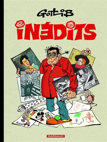 Couverture du livre « Gotlib ; inédits » de Gotlib aux éditions Dargaud