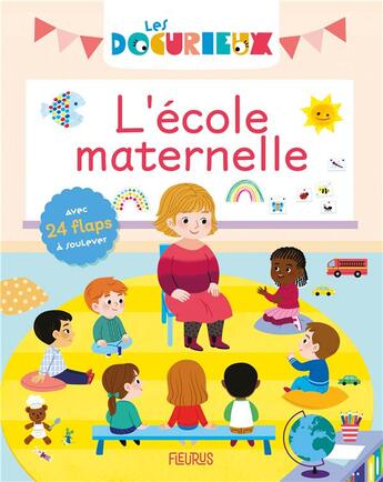 Couverture du livre « L'école maternelle » de Lea Fabre et Sylvie Misslin aux éditions Fleurus