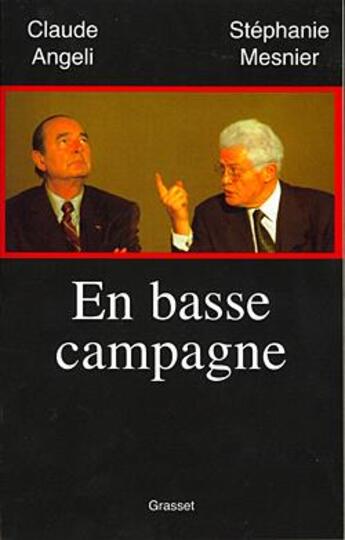 Couverture du livre « En basse campagne » de Claude Angeli aux éditions Grasset