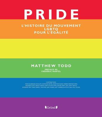 Couverture du livre « Pride ; l'histoire du mouvement LGBTQ pour l'égalité » de  aux éditions Grund