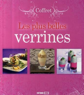 Couverture du livre « Les plus belles verrines » de  aux éditions Editions Esi