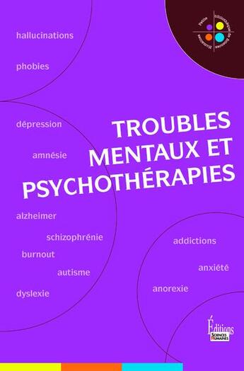 Couverture du livre « Troubles mentaux et psychothérapies » de Jean-Francois Marmion aux éditions Sciences Humaines