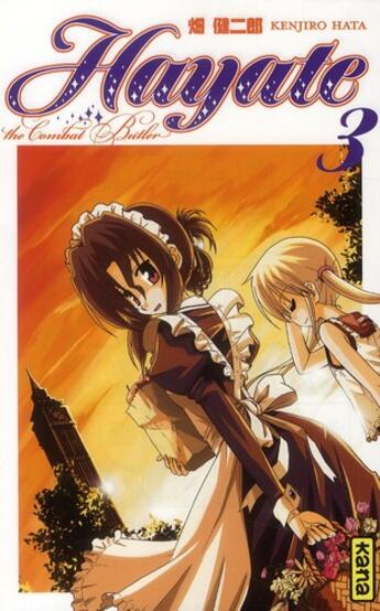 Couverture du livre « Hayate the combat butler Tome 3 » de Kenjiro Hata aux éditions Kana