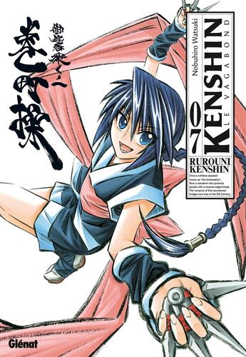 Couverture du livre « Kenshin le vagabond Tome 7 » de Nobuhiro Watsuki aux éditions Glenat